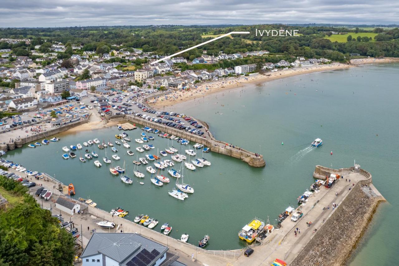 Ivydene - Beautiful Cottage, Stone Throw From Beach, Wonderful Sea Views Saundersfoot Exterior photo